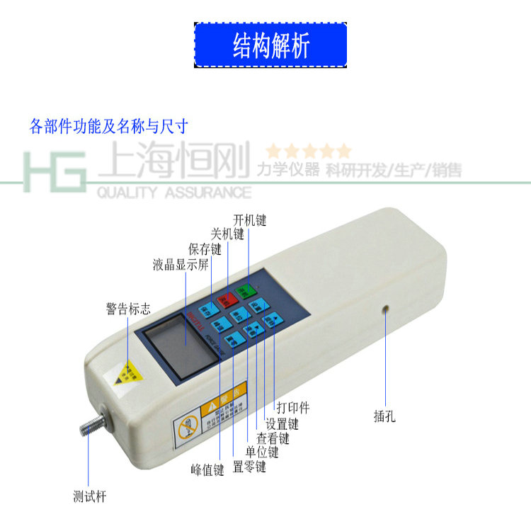 内置式数显推拉力计图片