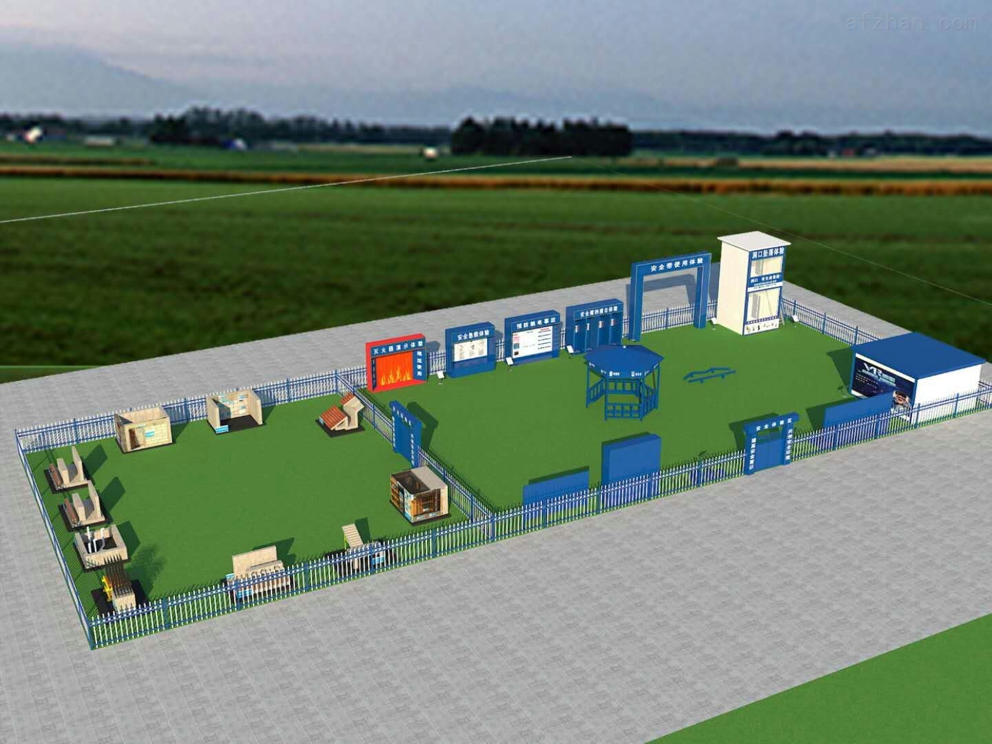 化建筑工地安全体验馆-工地安全体验馆-临沂友信建筑安防工程有限公司
